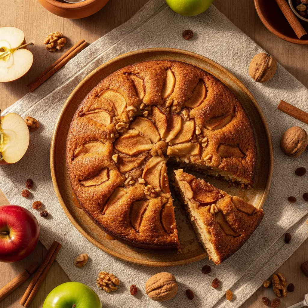 Bolo de Maçã e Canela Gourmet: Receita Profissional, Food Styling e Estratégias de Venda