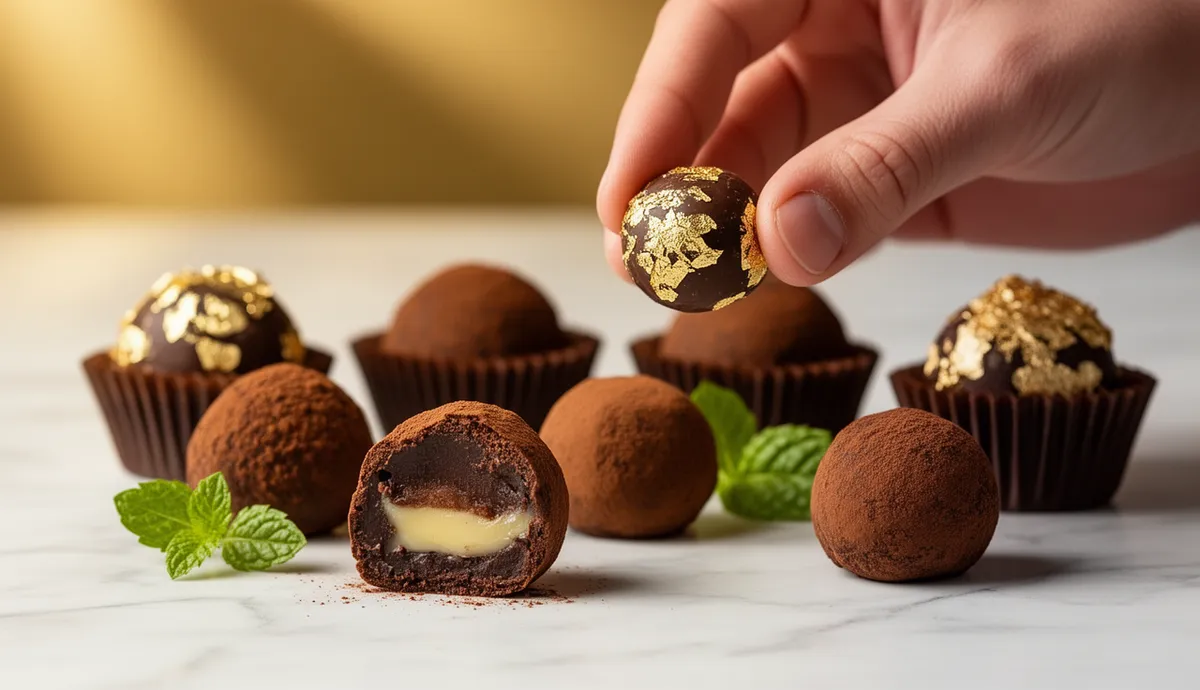 Bombons e Trufas Gourmet: A Receita Profissional e Estratégia de Negócio para Confeiteiras