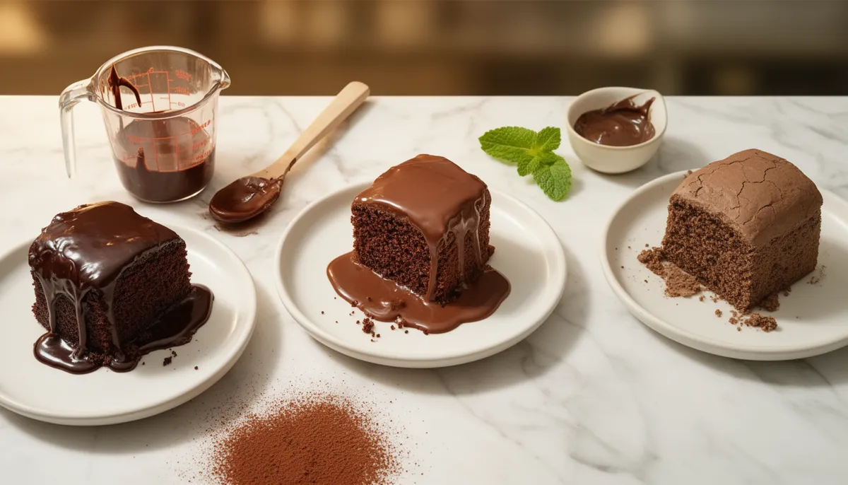 3 Coberturas de Chocolate Profissionais para Bolos: Receitas Completas e Técnicas de Aplicação
