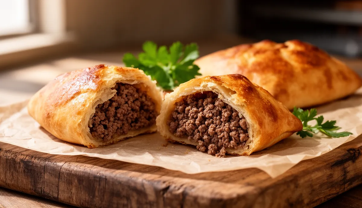 Esfiha Fechada com Carne Suculenta: Receita Profissional e Estratégia de Vendas para Confeiteiras